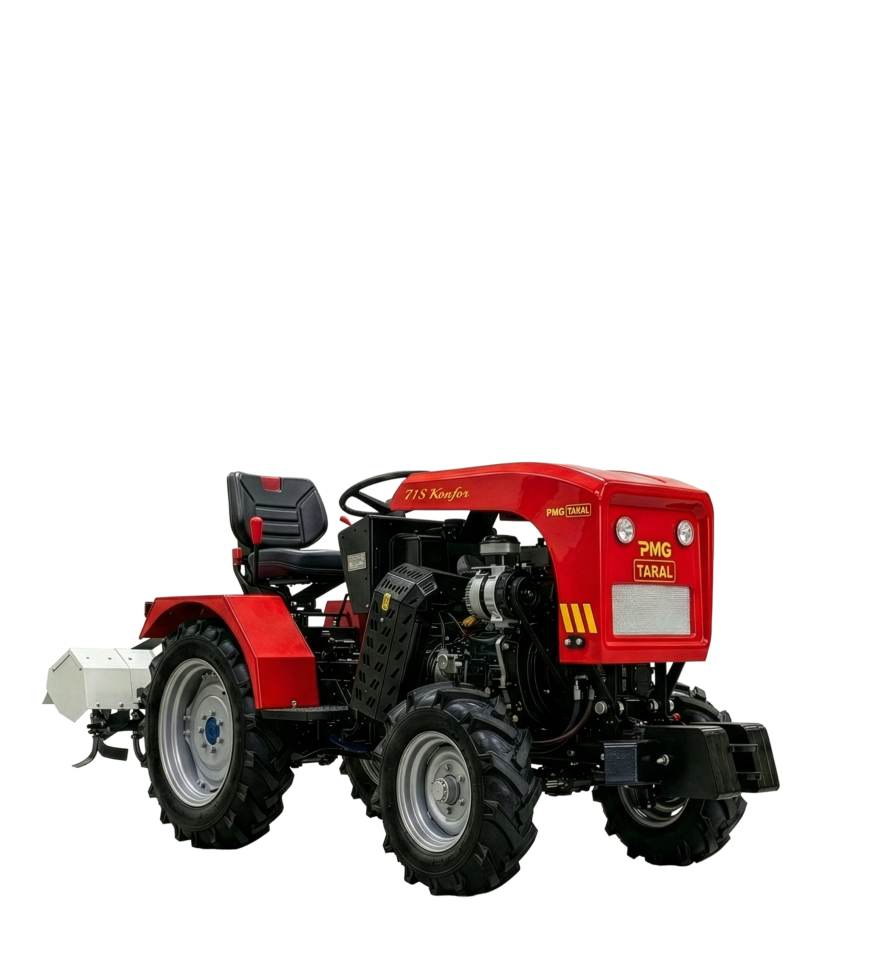 71S TARAL KONFOR MOTORLU TOPRAK FREZESİ 295FE (KIRMIZI)