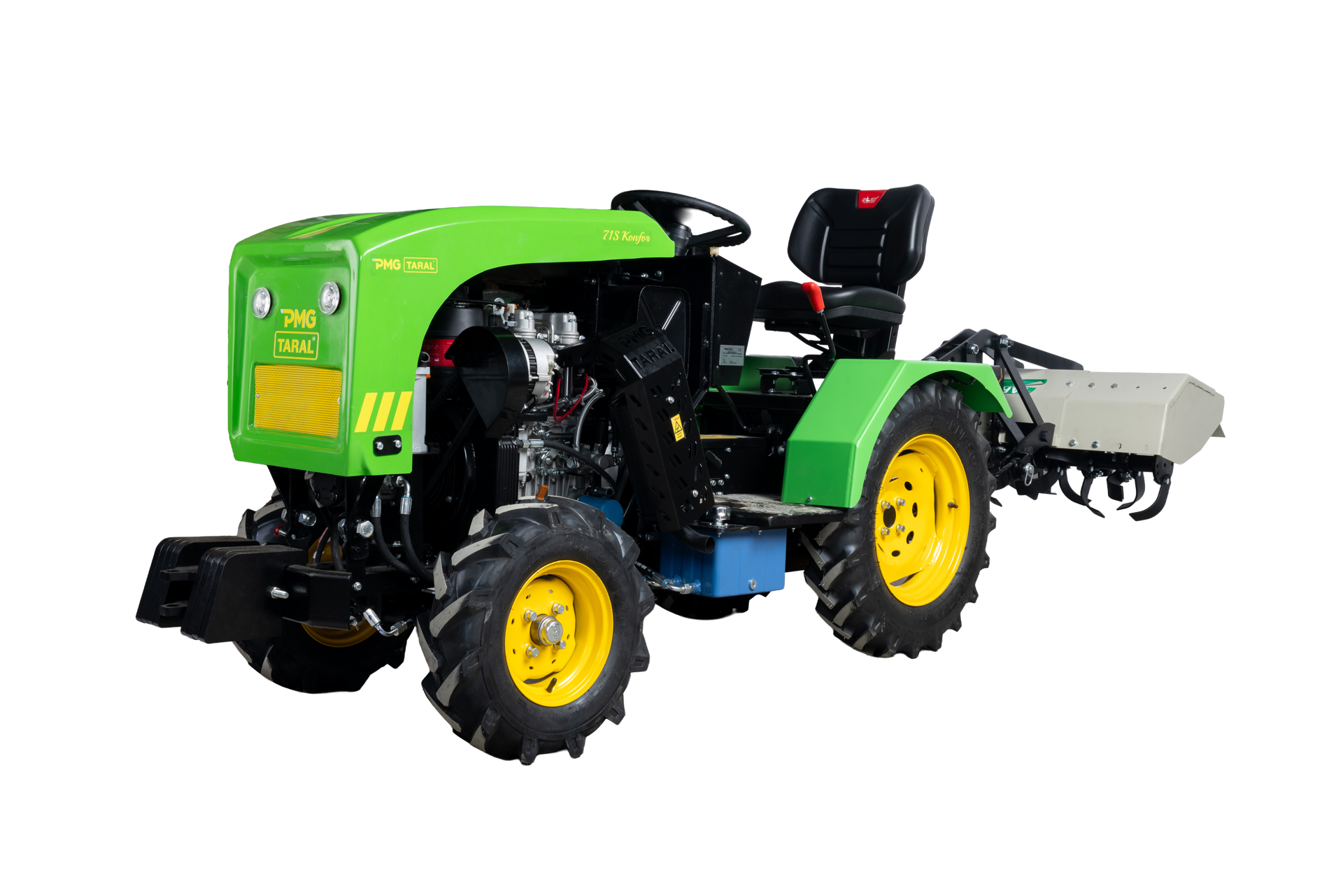 71S TARAL KONFOR MOTORLU TOPRAK FREZESİ 295FE (YEŞİL)